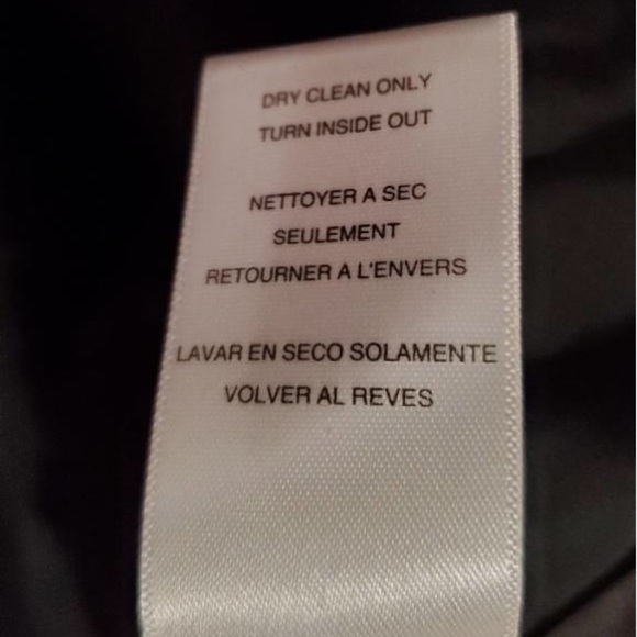 NWOT Michal Kors black long sleeve dress with silver & pewter studded trim Sz 10 - Picture 5 of 8